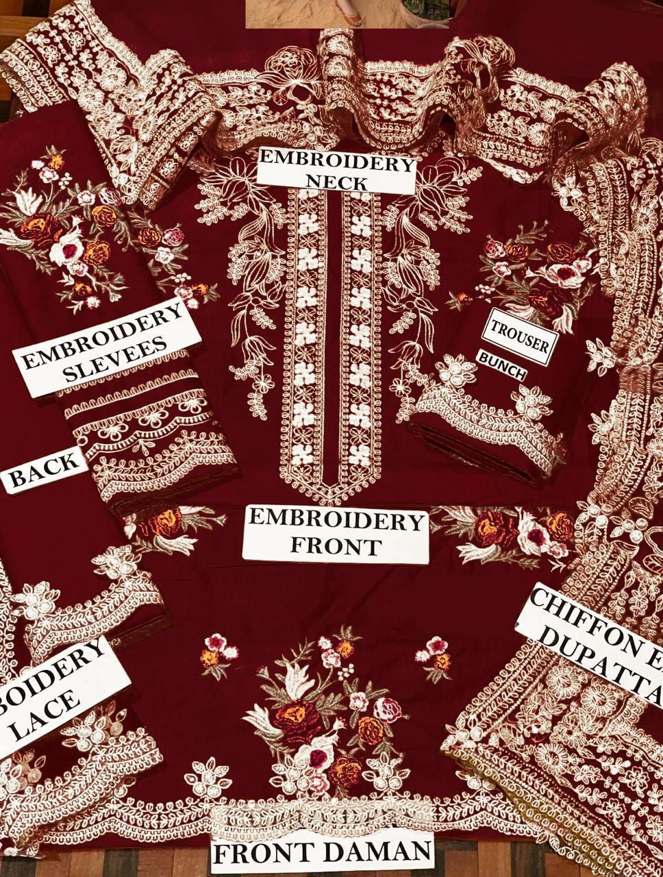 Finery Moda Crimson Lawn