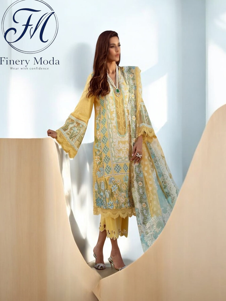 Finery Moda Crimson Eid Collection