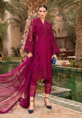 Finery Moda Presenting Maria B Maroon Luxury Lawn